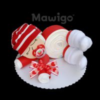Mawigo Windeltorte Windelbaby rot neutral