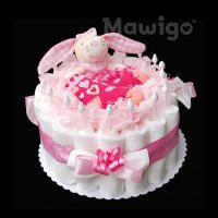 Mawigo Windeltorte Windelkuchen Hase Greifling