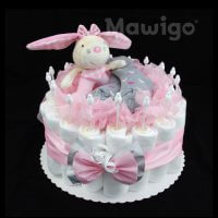 Mawigo Windeltorte Windelkuchen Hase Greifling
