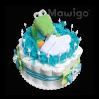 Mawigo Windeltorte Windelkuchen Krokodil