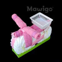 Mawigo Windeltorte Windelmotorrad rosa