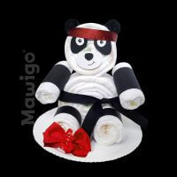 Mawigo Windelpanda rot Schleife