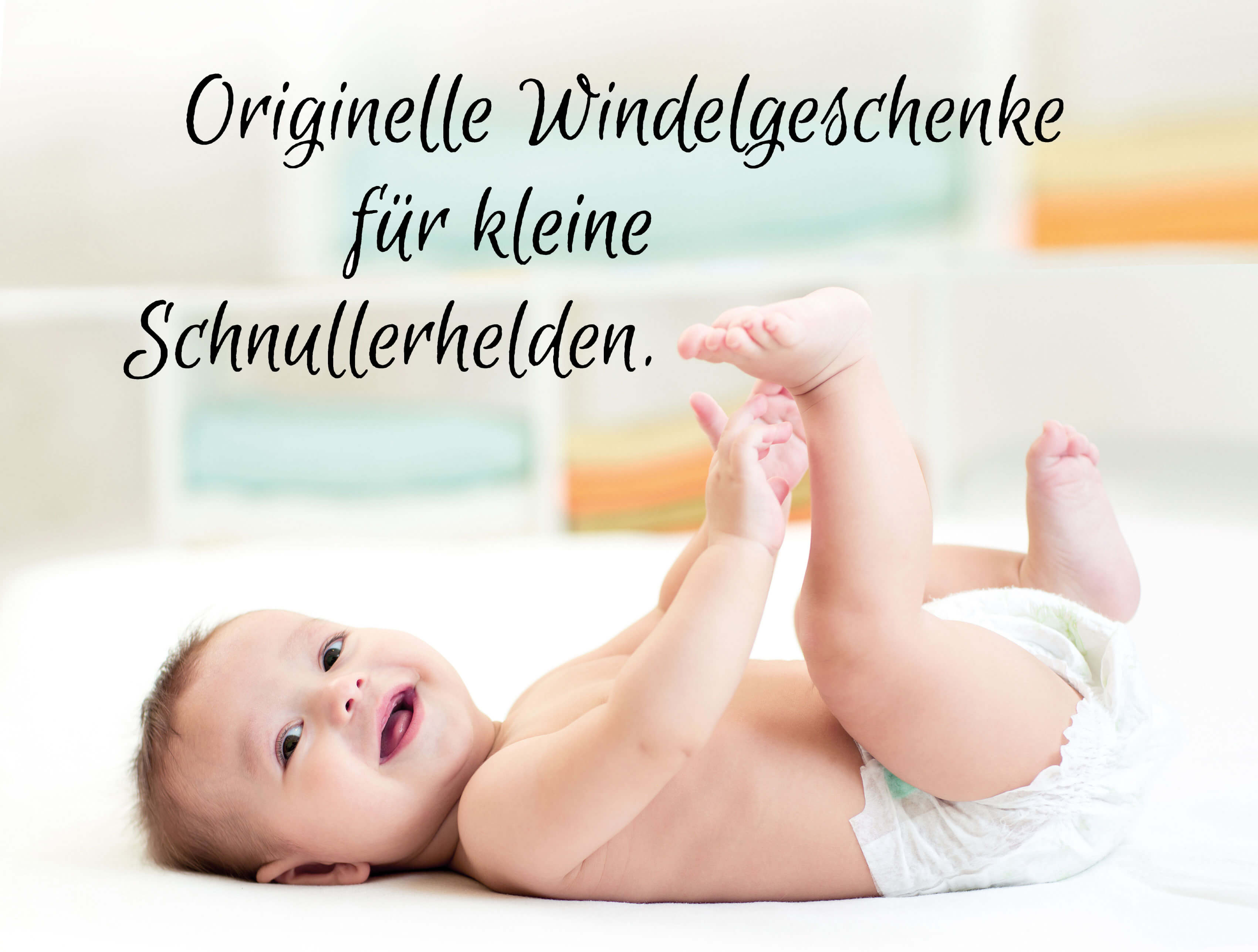 Mawigo Baby mit Windel und Headline