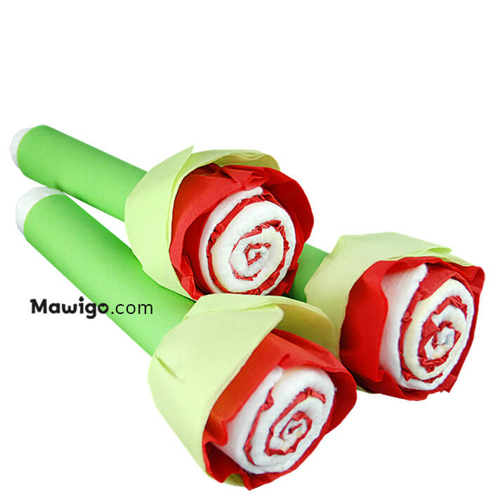 Mawigo Windelblumen Rose Hauptmotiv Mawigo Windeltorte Windelblumen Rose Hauptmotiv