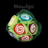 Mawigo Windeltorte Windelblumenstrauß neutral bunt