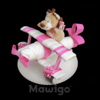 Mawigo Windeltorte Windelflugzeug klein Löwe
