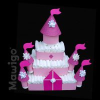 Mawigo Windeltorte Windelschloss rosa pink