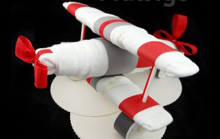 Mawigo Windeltorte Windelflugzeug groß rot