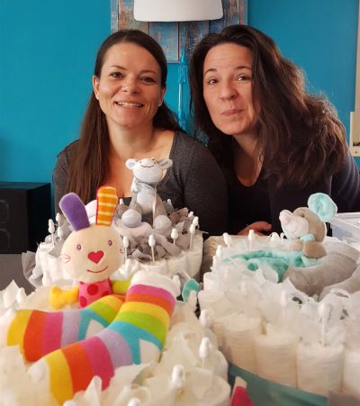Mawigo Windelgeschenke Produktion mit Spaß