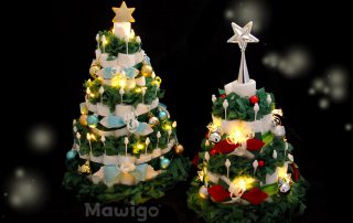 Mawigo Windeltorte Windelweihnachtsbäume LED